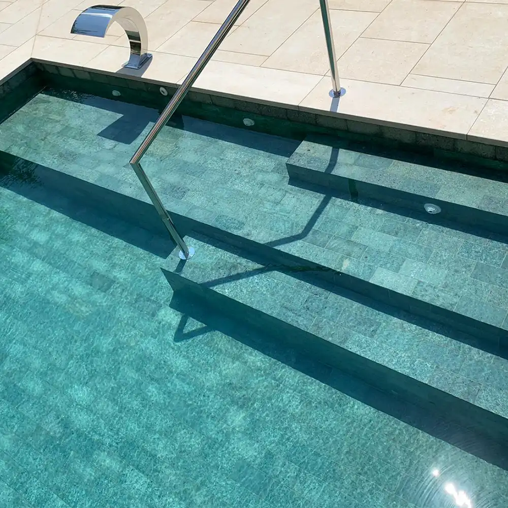 azulejos para piscina turquesa